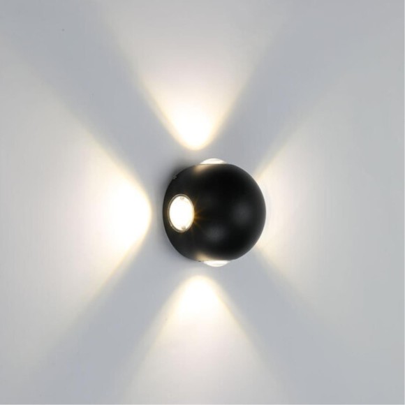 Фасадный светильник Arte Lamp CONRAD A1545AL-4BK Фасадный светильник Arte Lamp CONRAD A1545AL-4BK