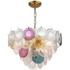 SL420.203.11 Люстра подвесная ST-Luce Золотистый/Разноцветный E14 11*40W CONELI SL420.203.11 Люстра подвесная ST-Luce Золотистый/Разноцветный E14 11*40W CONELI