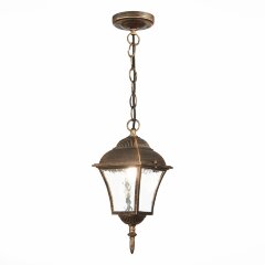 SL082.203.01 Светильник уличный подвесной ST-Luce Бронза/Бронза, Прозрачный E27 1*60W DOMENICO SL082.203.01 Светильник уличный подвесной ST-Luce Бронза/Бронза, Прозрачный E27 1*60W DOMENICO