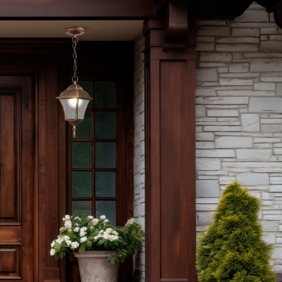 SL082.203.01 Светильник уличный подвесной ST-Luce Бронза/Бронза, Прозрачный E27 1*60W DOMENICO SL082.203.01 Светильник уличный подвесной ST-Luce Бронза/Бронза, Прозрачный E27 1*60W DOMENICO