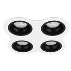 Встраиваемый светильник Lightstar D64607070707 Domino под лампы 4xGU5.3 200W