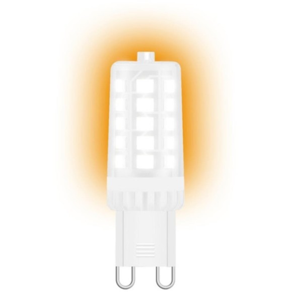 107009105 Лампа Gauss G9 AC185-265V 3,5W 460lm 3000K керамика LED 1/10/200
