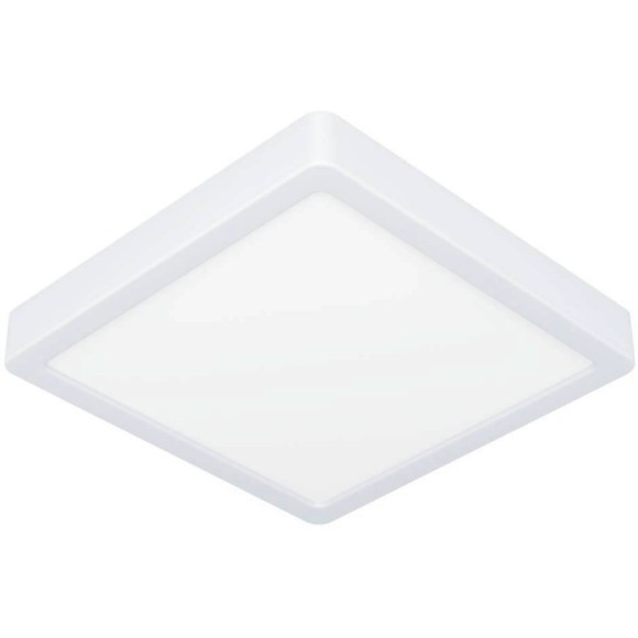 900647 Накладной светильник FUEVA 5, 17W (LED), 3000K, IP44, L210, B210, H28, сталь, белый / пластик, белый