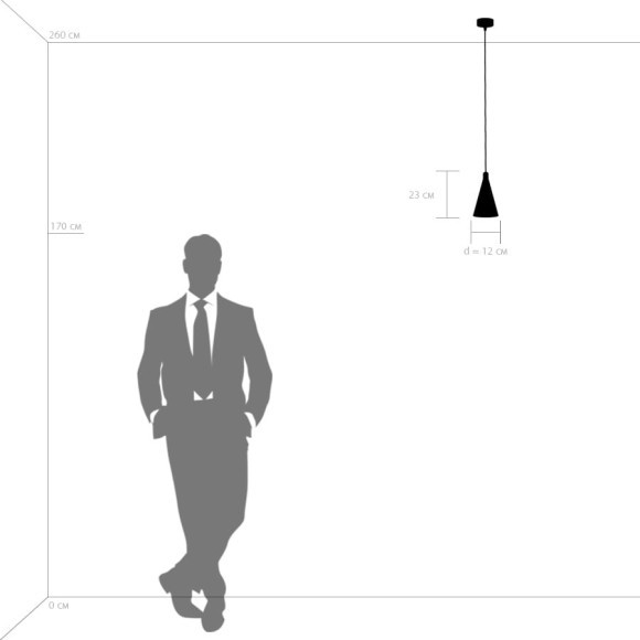 Подвес Cone Lightstar 757017