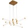 4010/05/04P Stilfort Quadro (Квадро) Бронзовый подвесной светильник с белым плафоном LED