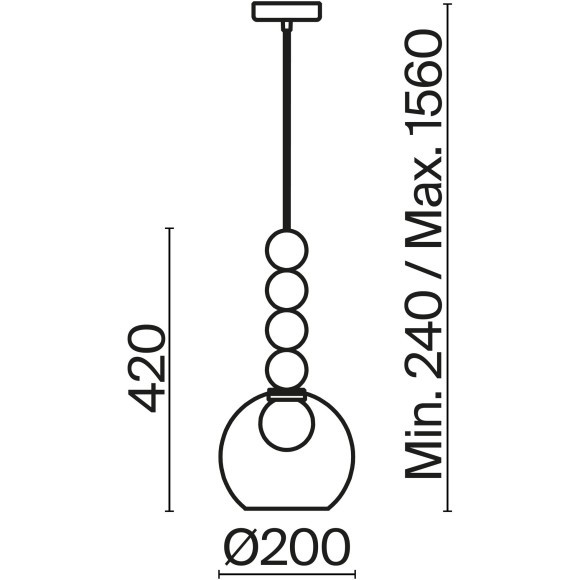 Подвесной светильник Freya FR5220PL-01CH3 Подвесной светильник Freya FR5220PL-01CH3