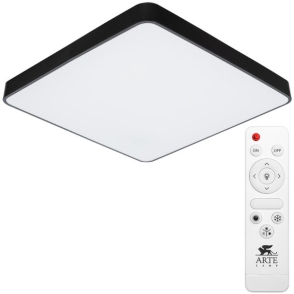 Настенно-потолочный светильник Arte Lamp A2669PL-1BK SCENA светодиодный LED 100W