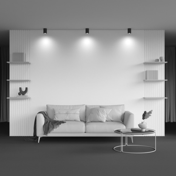 Накладной потолочный светильник Maytoni C016CL-01B Atom под лампу 1xGU10 50W Накладной потолочный светильник Maytoni C016CL-01B Atom под лампу 1xGU10 50W