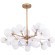 Люстра на штанге Arte Lamp PEACOCK A1369SP-15SG