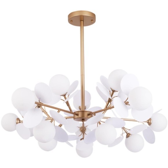 Люстра на штанге Arte Lamp PEACOCK A1369SP-15SG