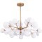 Люстра на штанге Arte Lamp PEACOCK A1369SP-15SG