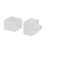 Заглушки для гибкого неона 16x16 мм 2 шт.  432018