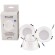 ST907.518.01_3 ST Luce Светильник, LED, 4000K 1х5.6W, IP65, набор из трех светильников встраиваемых, влагозащищенных ST907.518.01_3 ST Luce Светильник, LED, 4000K 1х5.6W, IP65, набор из трех светильников встраиваемых, влагозащищенных