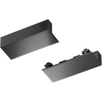 Комплект из 2 торцевых заглушек для 1м плоского шинопровода Maytoni Radity TRA084EC-111B