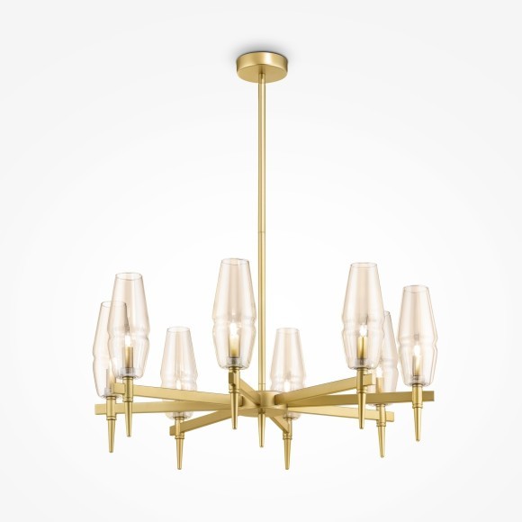 Люстра потолочная Maytoni H002PL-08G Lita под лампы 8xG9 28W