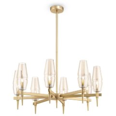 Люстра потолочная Maytoni H002PL-08G Lita под лампы 8xG9 28W