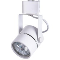 Однофазный двужильный трековый светильник Arte Lamp A1311PL-1WH MIZAR под сменную лампу GU10