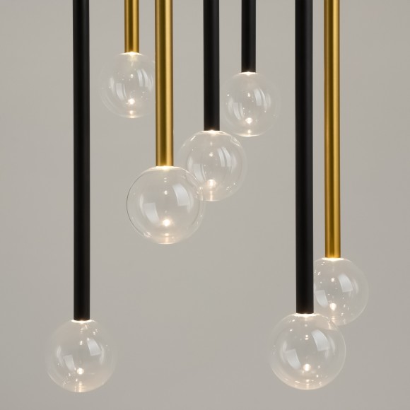 Подвесной светодиодный светильник LED 23Вт RA80 1450лм 3000К Maytoni Bubble dream MOD383PL-L20BBS3K