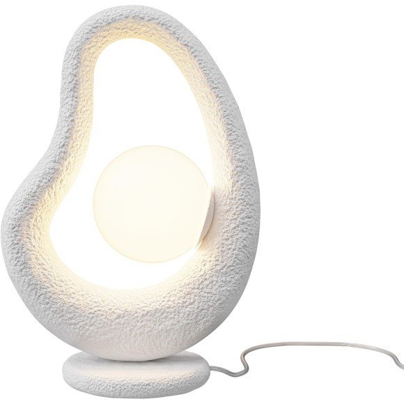 Настольная лампа с плафоном под камень и лампой G9 Maytoni Opus MOD380TL-01W