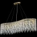 Люстра Crystal Lux ABRIL SP12 L1200 GOLD 0021/312L