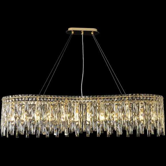 Люстра Crystal Lux ABRIL SP12 L1200 GOLD 0021/312L