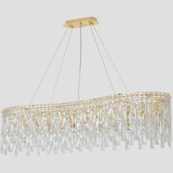 Люстра Crystal Lux ABRIL SP12 L1200 GOLD 0021/312L