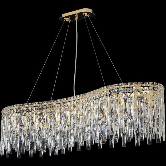 Люстра Crystal Lux ABRIL SP12 L1200 GOLD 0021/312L