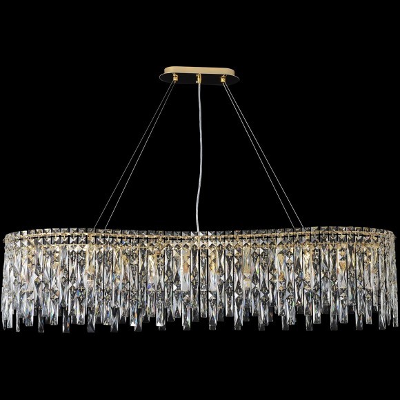 Люстра Crystal Lux ABRIL SP12 L1200 GOLD 0021/312L