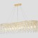 Люстра Crystal Lux ABRIL SP12 L1200 GOLD 0021/312L
