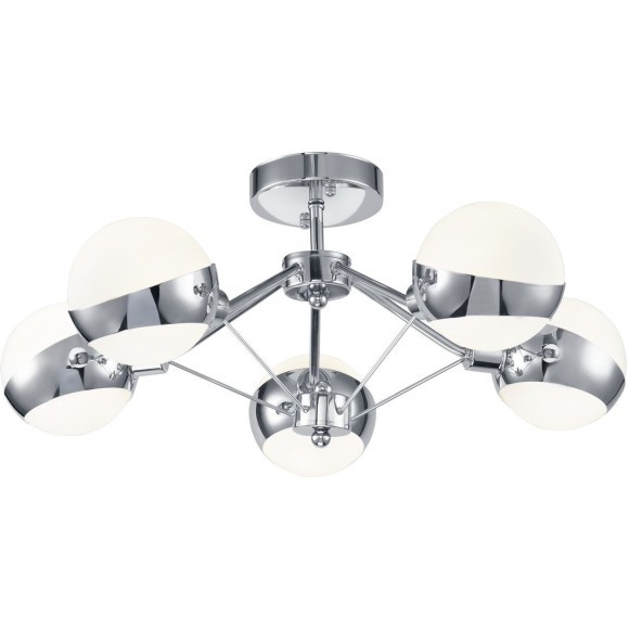 Люстра потолочная Freya FR5009CL-05CH Silvia под лампы 5xE14 60W