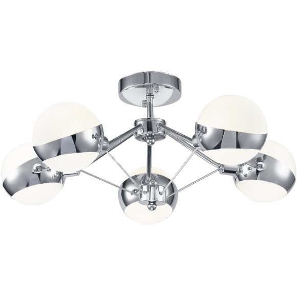 Люстра потолочная Freya FR5009CL-05CH Silvia под лампы 5xE14 60W