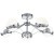 Люстра потолочная Freya FR5009CL-05CH Silvia под лампы 5xE14 60W