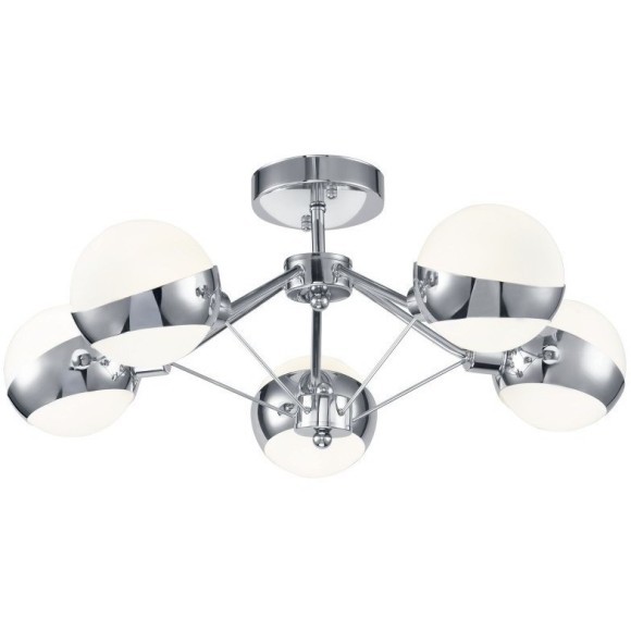 Люстра потолочная Freya FR5009CL-05CH Silvia под лампы 5xE14 60W