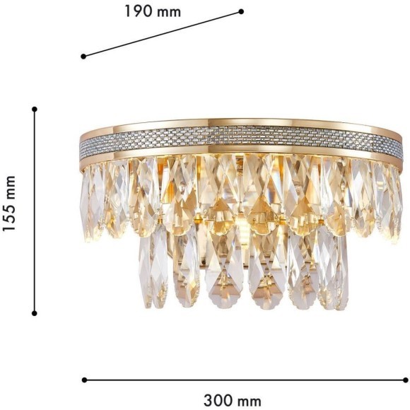 Настенный светильник Palatium 4207-2W