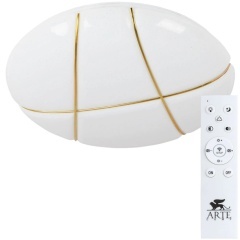 Потолочный светильник Arte Lamp BISCOTTI A2677PL-72GO