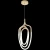 PERA SP50W LED GOLD 3491/250 Crystal Lux Золотой подвесной светильник со встроенным LED 50 Вт, 2200 Лм, IP20, 220 В