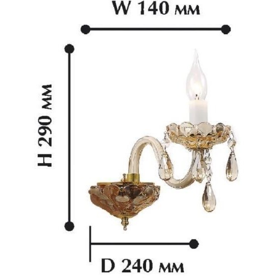 Бра Brendy 1738-1W