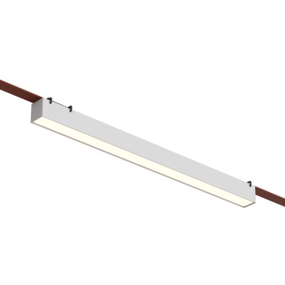 DK5676-WH Светодиодный SMART Linear светильник для трека-ремня серии Denkirs Belty 48V, 24W, RA90, 120°, 2700-6500K