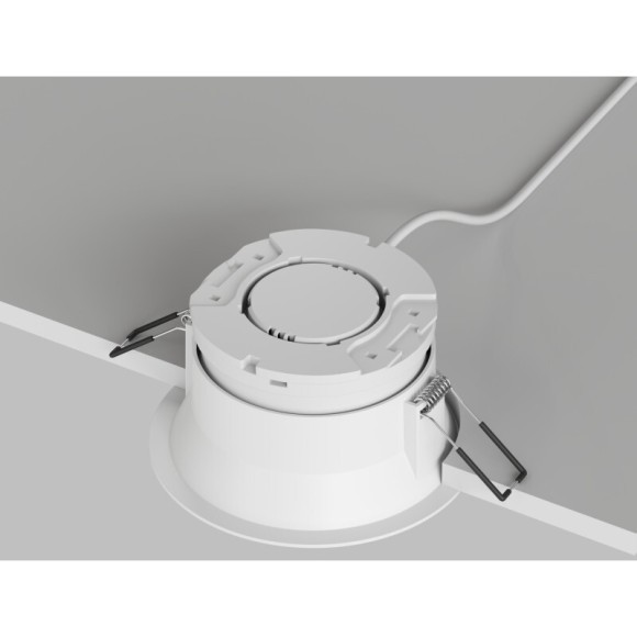 Встраиваемый светильник спот INER, до 15 Вт LED, GX53, IP20, алюминий, белый DK2155-WH