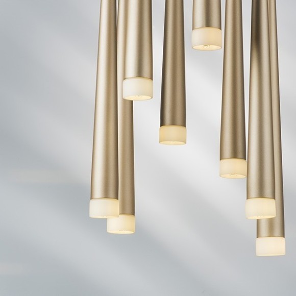 Длинный подвесной светильник Lightstar 807083 Punto под лампы 8xG9 200W