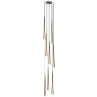 Длинный подвесной светильник Lightstar 807083 Punto под лампы 8xG9 200W