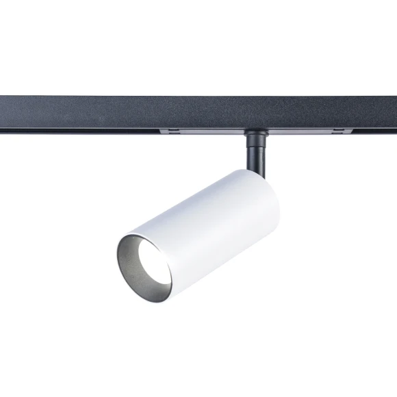 CLT 0.33 003 12W WH-BL 4000K Трековый магнитный светодиодный светильник Crystallux Space 48V CRI90+ 4000К 980Лм 24° 12W