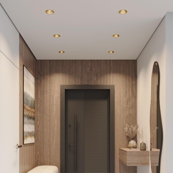 359850 WIR NT25 506 бронза Светильник встраиваемый с переключателем цв. температуры IP20 LED 7W 220-240V 2700К\3200К\4000К NOVA