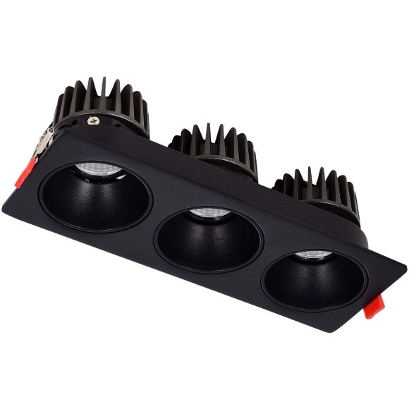 ST052.408.03 Встраиваемый корпус для светодиодного модуля серии ST850, ST851 ST-Luce Черный SHIFT