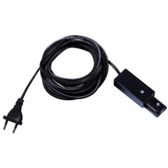 A160506 КОННЕКТОР-ТОКОПОДВОД ДЛЯ ШИНОПРОВОДА (ТРЕКА) СО ШНУРОМ 5М И ВИЛКОЙ