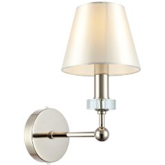 SL1755.151.01 Светильник настенный ST-Luce Никель/Белый E14 1*40W VIORE SL1755.151.01 Светильник настенный ST-Luce Никель/Белый E14 1*40W VIORE