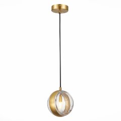 SL1156.303.01 Подвес ST-Luce Латунь/Прозрачный G9 1*5W BALA SL1156.303.01 Подвес ST-Luce Латунь/Прозрачный G9 1*5W BALA