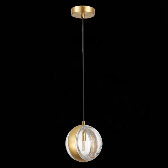 SL1156.303.01 Подвес ST-Luce Латунь/Прозрачный G9 1*5W BALA SL1156.303.01 Подвес ST-Luce Латунь/Прозрачный G9 1*5W BALA