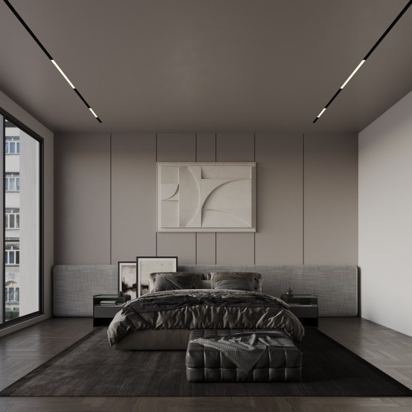 359490 Трековый светодиодный TUYA SMART светильник Novotech Flum CRI90+ 3000-6500К 1920Лм 38° 24W Bluetooth Wi-Fi Алиса