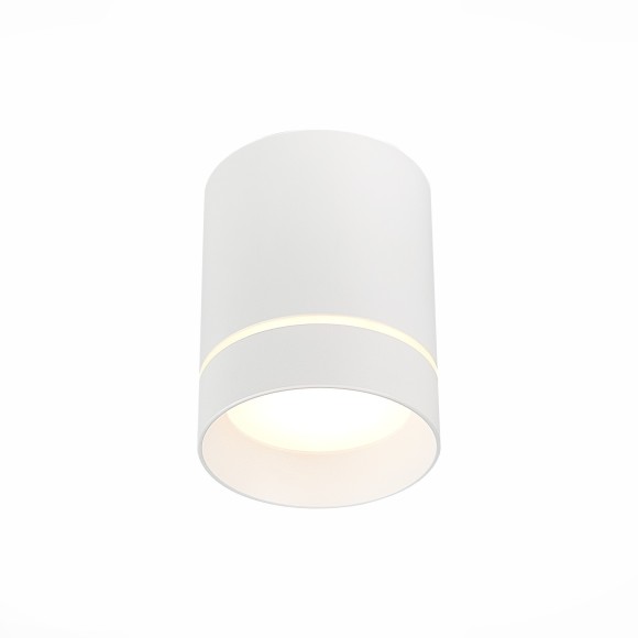ST115.542.07 Светильник потолочный Белый LED 1*7W 4000K 490Lm Ra90 120° IP20 D79xH100 170-240V Накладные светильники